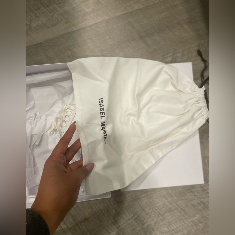 Retail $505 Isabel Marant Bryce Thunder Sneaker - Picture 6 of 14